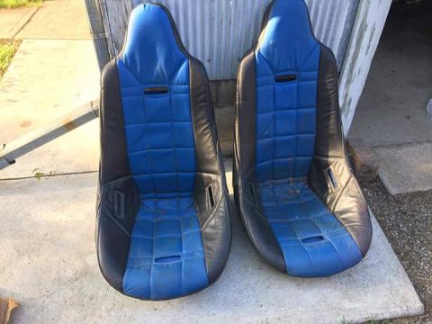 1985 Ford Bronco II - Added bucket seats this summer and a set of 5-point belts.