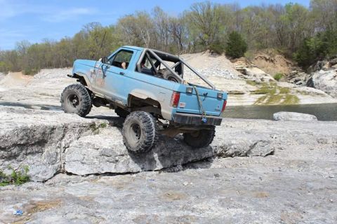 1985 Ford Bronco II - Disney OK. 4/20/17
