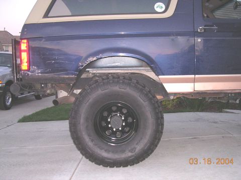 1994 Ford Bronco - trimmed rear