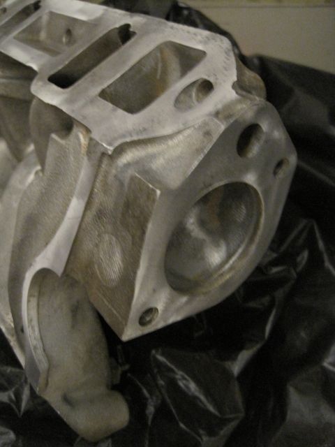 1989 Ford Bronco - Close-up of an engine intake manifold, a component of an internal combustion engine.