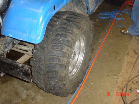1983 Ford Bronco - my friends bogers that are for sale 31x12.5015. Less that 1000 miles on them