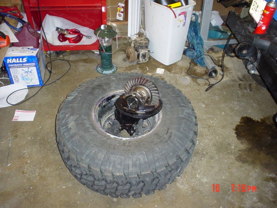 new 456's and locker in 9" diff