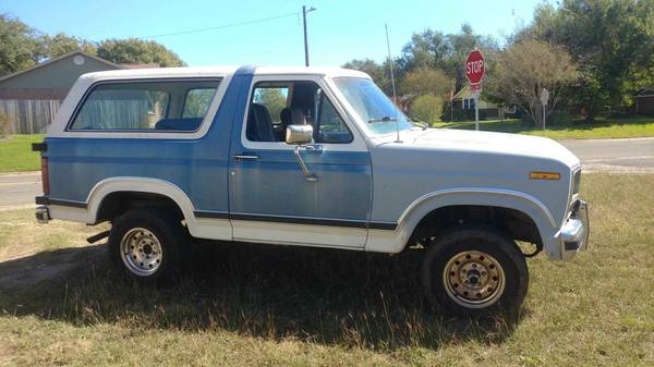 1984 Ford Bronco “Blue Pony”