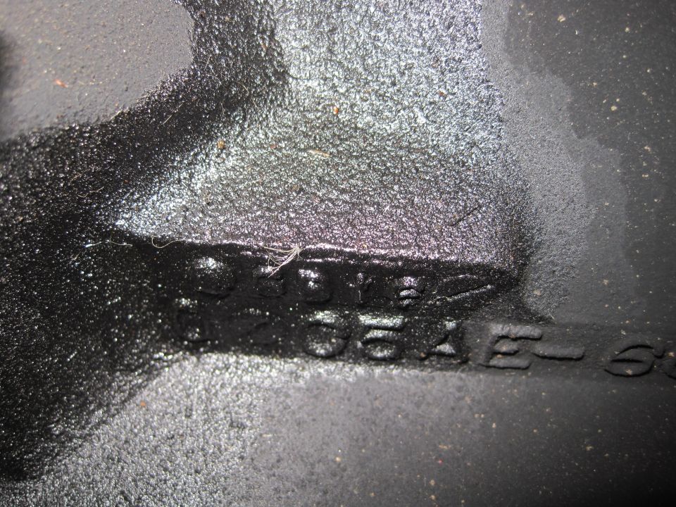 Engine part casting numbers E2AE-6090-AA