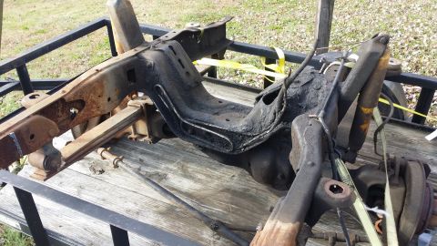 1996 Ford F-250 - Formerly part of a PSD truck. Decent chance this front end will end up under dads dually.