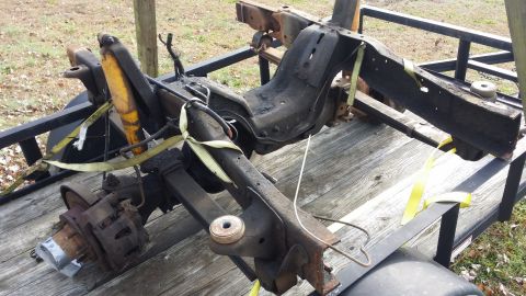 1996 Ford F-250 - Flabbergasted with how it fit the trailer.