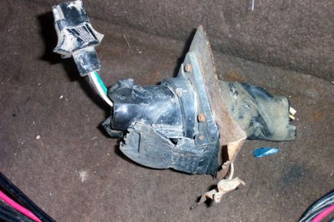 1995 Ford Bronco - The wiring harness from my trailer hitch