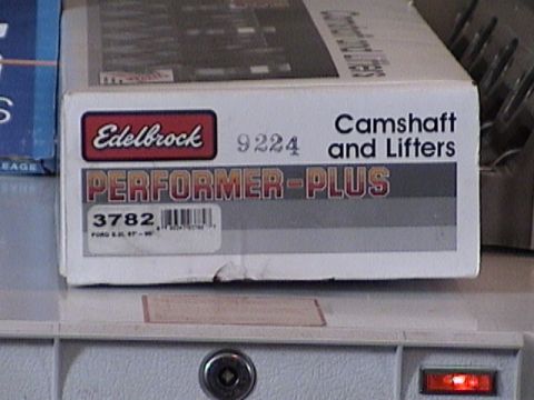 1990 Ford Bronco - Edelbrock Truck EFI cam, 116 degrees lobe separation