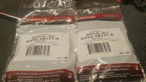 1996 Ford Bronco - Two Motorcraft sealed parts, part number E3TZ-1S177-A, are shown.