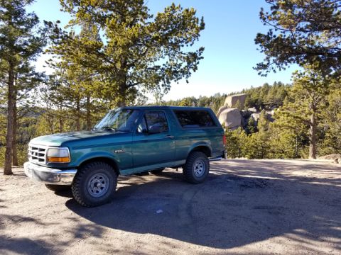 1996 Ford Bronco - Mt. Herman trail