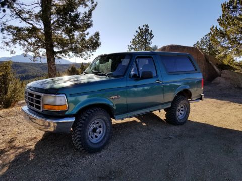 1996 Ford Bronco - Mt. Herman trail