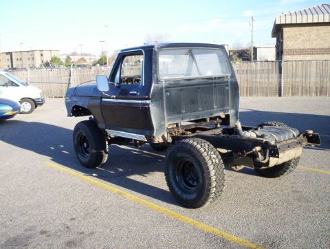 1978 Ford Bronco - This Ford F-Series truck chassis appears to be from the mid-1970s, likely around 1973.