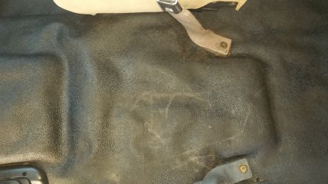 1996 Ford Bronco - In the beginning there was a void. This is the stock XL configuration with rubber mat as opposed to carpeting. The problem is is that there…
