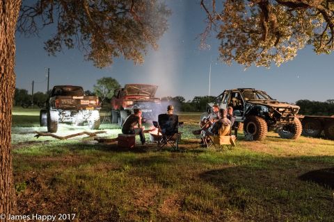 1989 Ford Bronco - Camping out at wolf caves in October