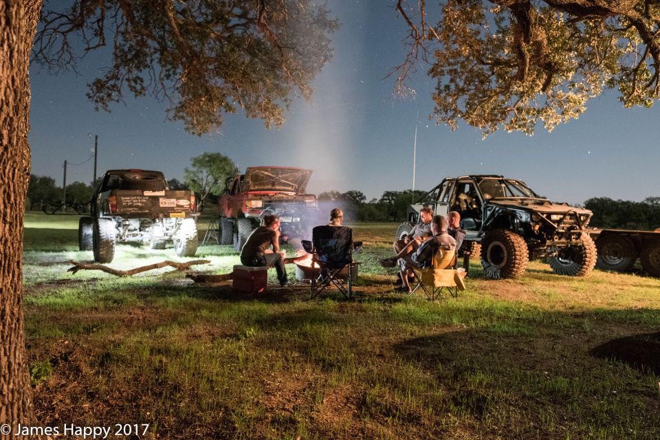 Camping out at wolf caves in October