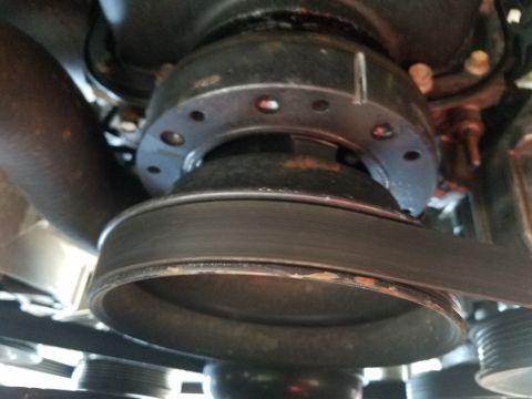 1994 Ford Bronco - Photograph of a pulley or harmonic damper assembly, not a technical document.