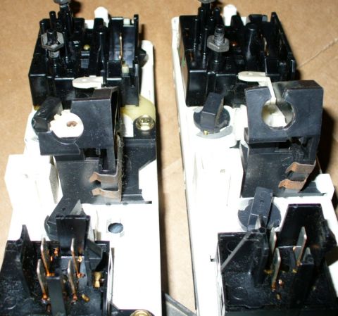 1992 Ford Bronco - HVAC panel temperature cable clip problems.