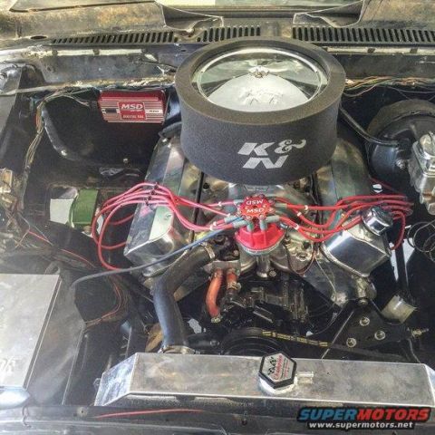 1979 Ford Bronco - Custom engine build a K&N air filter and MSD ignition system components.