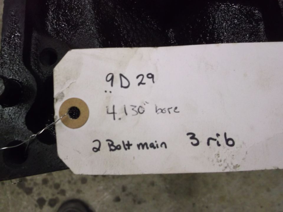 1969 Ford Mustang “9D29 Engine only”