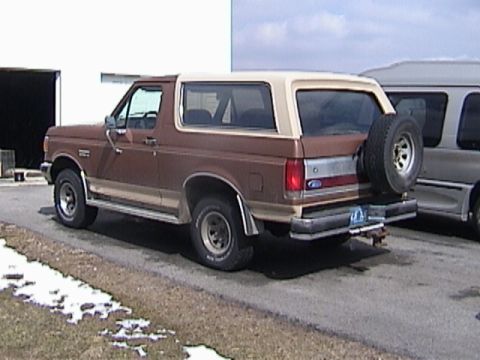 1990 Ford Bronco - old pic