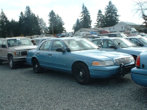 1999 Ford Crown Victoria - '00 retired Seattle Police PI.