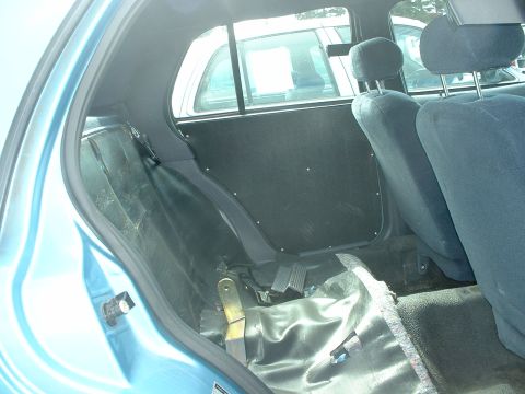 1999 Ford Crown Victoria - Rear interior of the '00.
