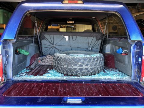 1995 Ford Bronco - Broken Window