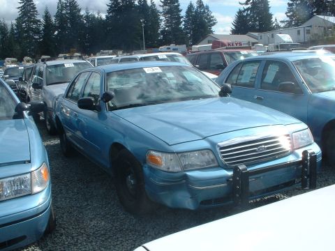 1999 Ford Crown Victoria - '98 retired Seattle Police PI. Needs a new bumper.