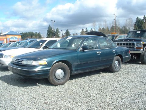 1999 Ford Crown Victoria - '97 PI. Unkown department. Looks like it was an unmarked car.