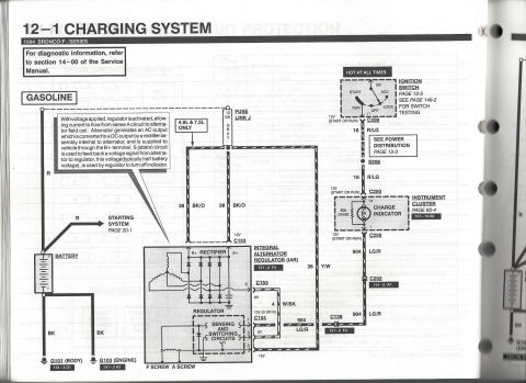 1996 Ford Bronco - Charging System