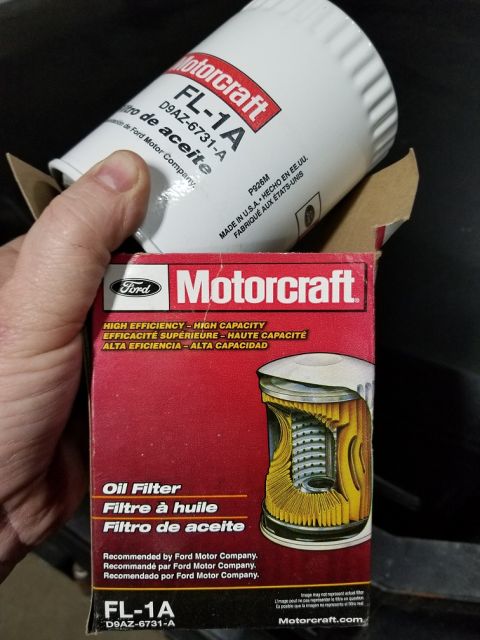 1983 Ford Bronco - FL-1A Oil Filter fits all smallblock engines withOUT factory oil cooler (use FL-820S). This filter is made by Purolator, but is NOT identic…