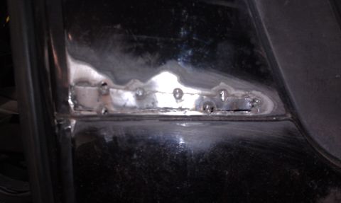 1995 Ford Bronco - Spot welds
