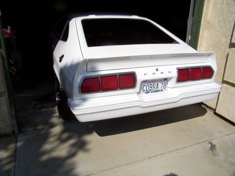 1978 Ford Mustang II - All red taillight conversion installed.