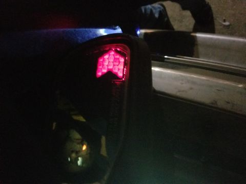 1995 Ford Bronco - The rear of a 1995 Ford Bronco shows its distinctive taillight design.