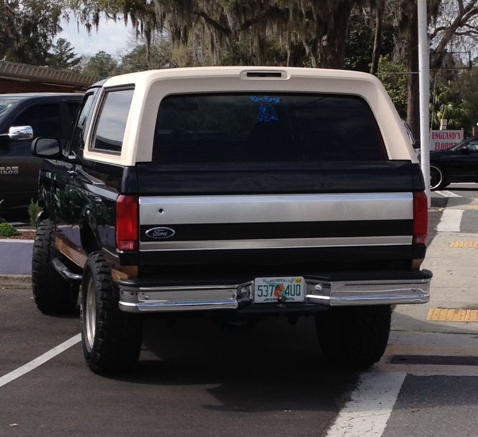 1995 Ford Bronco in 2018