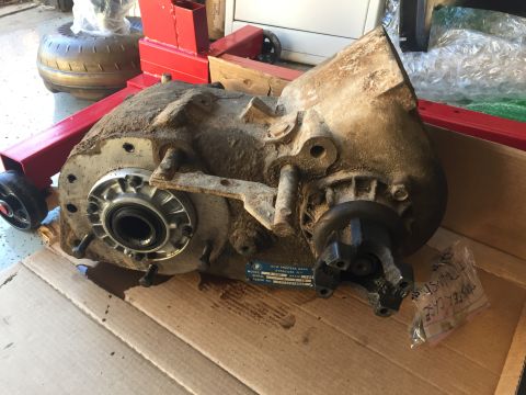 1978 Ford Bronco - NP205 Transfer case covered in 40 years of mud