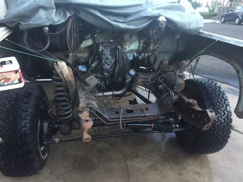 Engine Bay - 1978 Ford Bronco