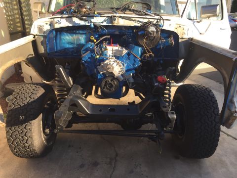 1978 Ford Bronco - Everything back in place