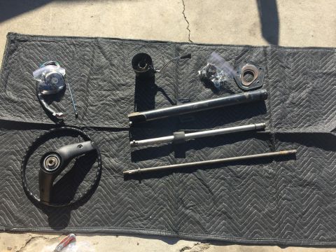 1978 Ford Bronco - Upper column dissasembled