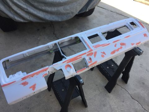 1978 Ford Bronco - In the process of priming and filling it