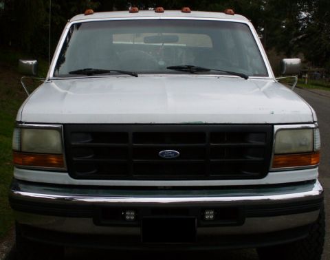 1992 Ford Bronco - '88-02 GM cab lights mockup.
