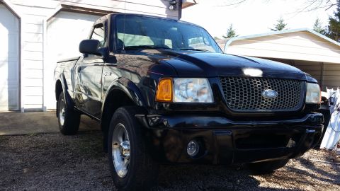 2003 Ford Ranger - Well, removing all that vinyl and that stupid hat improved the looks of the truck dramatically. Not to mention just washing it..Next up is…