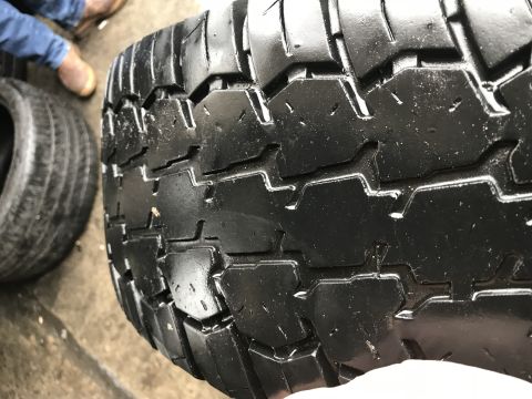 1997 Dodge 3500 - Tire tread detail.