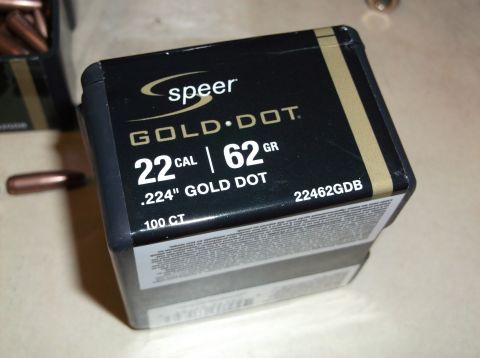 1995 Mercury Grand Marquis - A box of Speer Gold Dot ammunition is shown, with text detailing caliber and weight.
