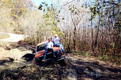 1984 Ford Bronco - ME AND MY FRIEND AARON