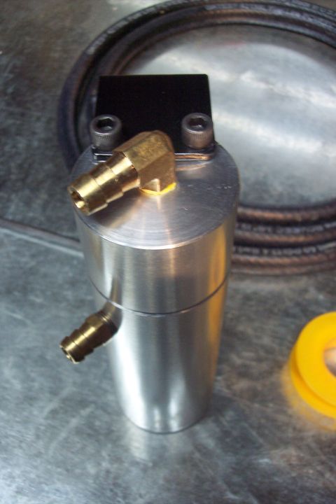 1995 Ford Bronco - Intake spout adjustment to accommodate mounting location