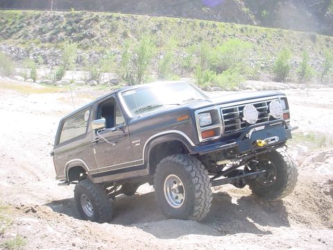 1988 Ford Bronco - Good shot of Chris