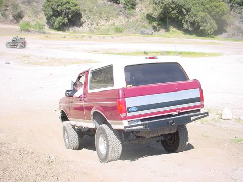 1988 Ford Bronco - Matt's ass