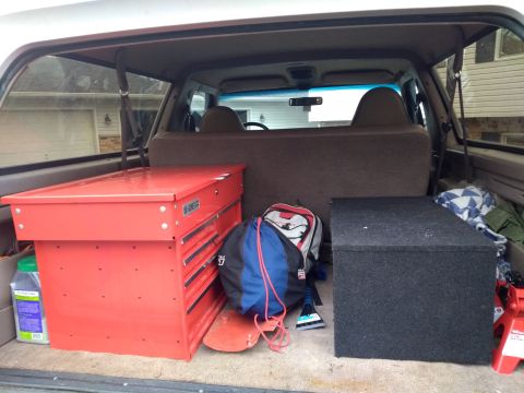 1996 Ford Bronco - New toolbox!