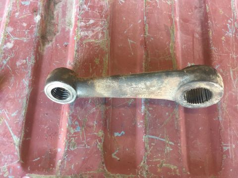 1984 Ford Bronco - Ford steering linkage part with threaded and splined ends, likely for a truck or SUV.